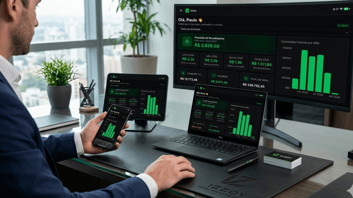 Dashboard IZZOY Real Multi-Devices